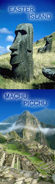 Machu Picchu and Easter Island